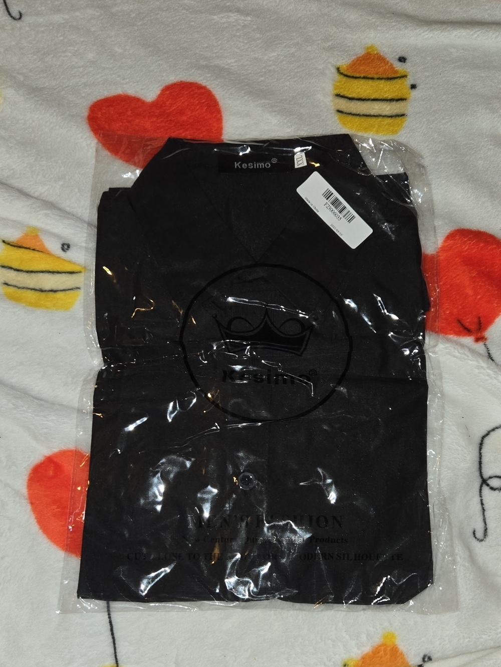 Men's Black Dress Shirt